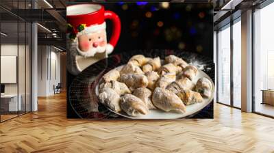 Christmas Pastry Dessert Wall mural