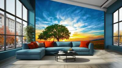 Oak tree Wall mural