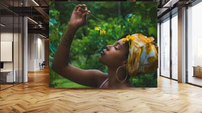 Black Goddess  Wall mural