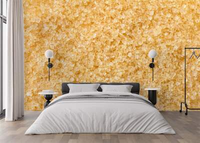 close up brown sugar as texture background Wall mural