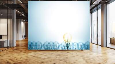 Outstanding creative idea background concept .  Wall mural