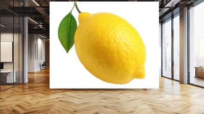 Fresh lemon whole fruit Wall mural