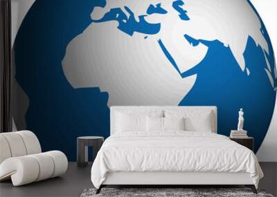 blue planet earth Wall mural