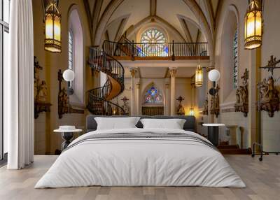 Loretto Chapel, New Mexico Wall mural