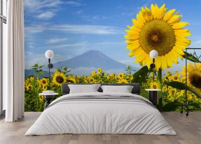 sunflower iv Wall mural