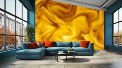 Gold background. Rough golden texture. Wall mural