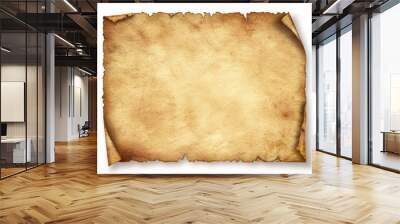 old paper sheet, vintage aged original background or texture Wall mural