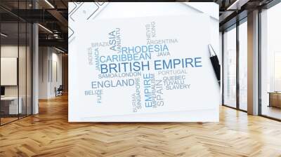 British Empire Wall mural