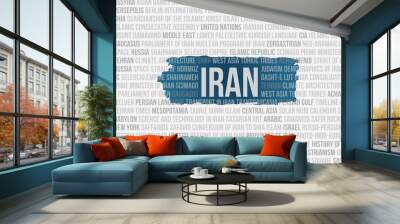 iran Wall mural