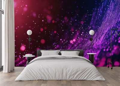 Dive into a vibrant digital matrix backdrop with glowing numbers and textures, ideal for techinspired visuals. Wall mural