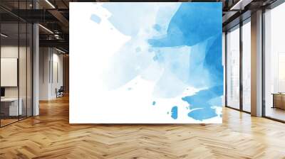 Vibrant flat design blends blue and gray textures, perfect for enhancing modern aesthetics in your creative projects. Wall mural