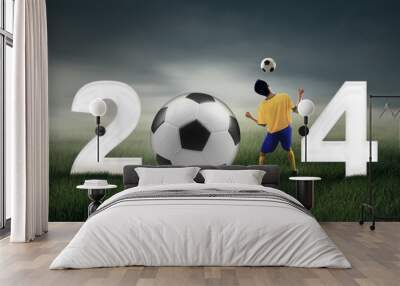 Celebration of world cup 2014 Wall mural