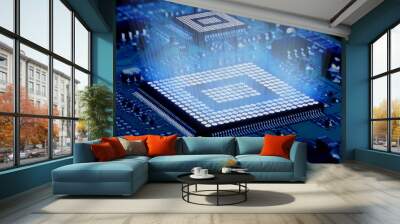 Processor and motherboard Wall mural