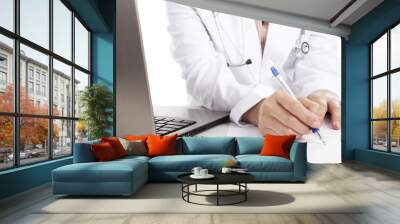 writing a medical report Wall mural