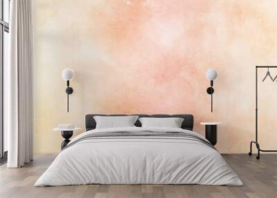 abstract watercolor background texture. brown empty blank space page Wall mural