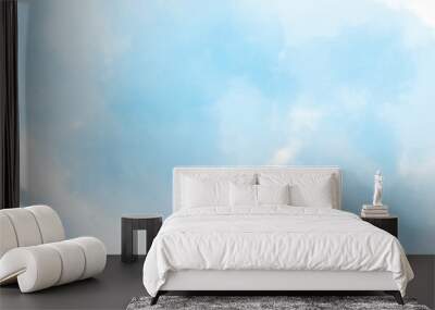 Blue sky and cloudy. The Sky#2 Wall mural