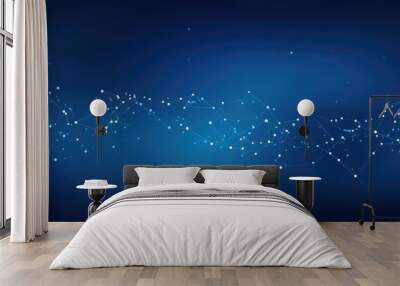 Abstract blue texture background with space for design. Color gradient. Dark to light shading. Wall mural