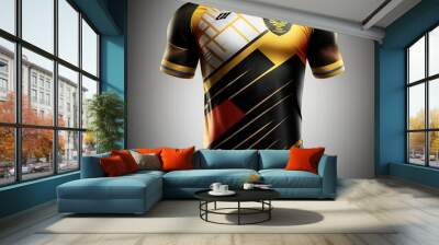 Sports t-shirt jersey design concept Wall mural