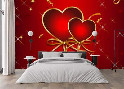 heart Wall mural