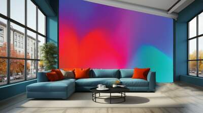 colourful abstract bckground, modern, futuristic and colourful Wall mural