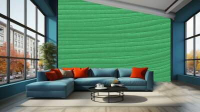 green abstract pattern background Wall mural