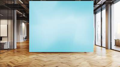 turquoise blue background abstract, cool, peaceful and natural Wall mural