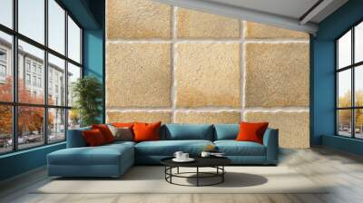 stone wall background Wall mural