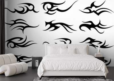 tribal abstract sign Wall mural