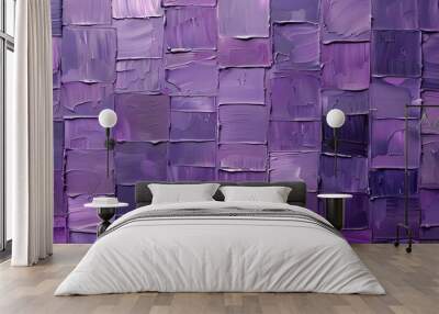 painted purple background texture.  Wall mural