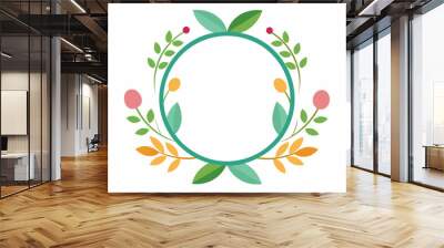 floral design vector illustration Wall mural