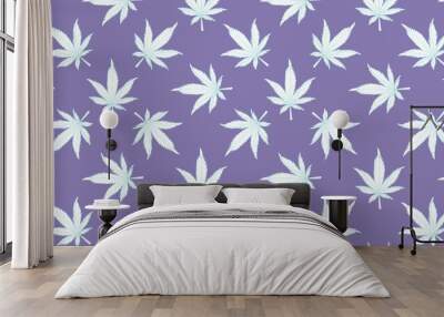 seamless pattern with stars Wall mural