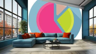 Pie Chart  Wall mural