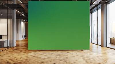 Green gradient color background EPS vector file for versatile design Wall mural