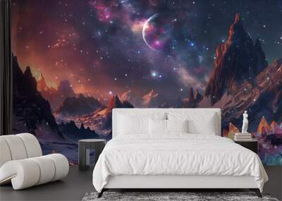 The abstract background is fantastic Wall mural