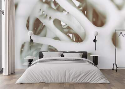 Osteoporosis -look into the bone - 3d rendering Wall mural