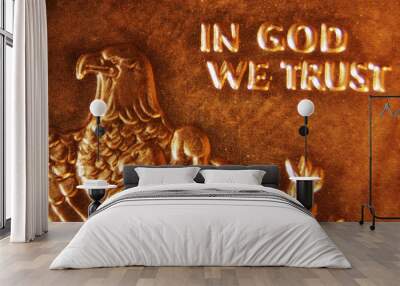 Gold Coin Wall mural