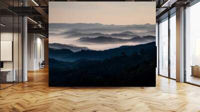 Morning in Appalachia Wall mural