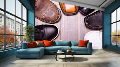 Shoes Wall mural