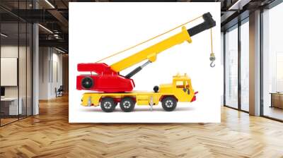 toy crane Wall mural