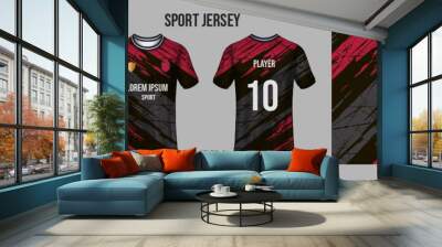 Sport Jersey Design Fabric Textile for Sublimation
 Wall mural