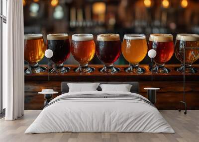 glass of beer Wall mural