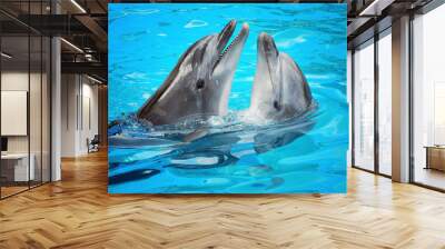 dolphins Wall mural