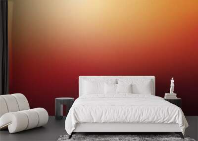 red to gold colors grainy gradient smooth transition b background Wall mural