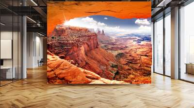 heavenly view of world Wall mural