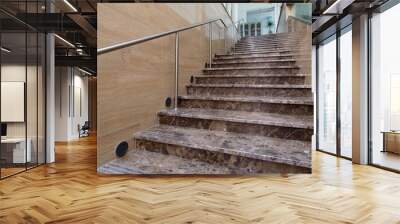 modern staircase Wall mural