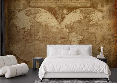 Old world map Wall mural