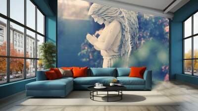 angel statue Wall mural