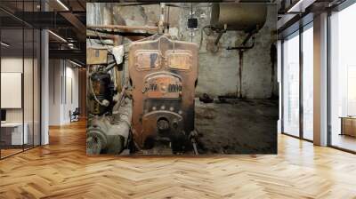 old boiler Wall mural