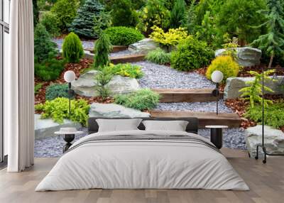 designer garden Wall mural