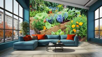 Vegetable garden Wall mural